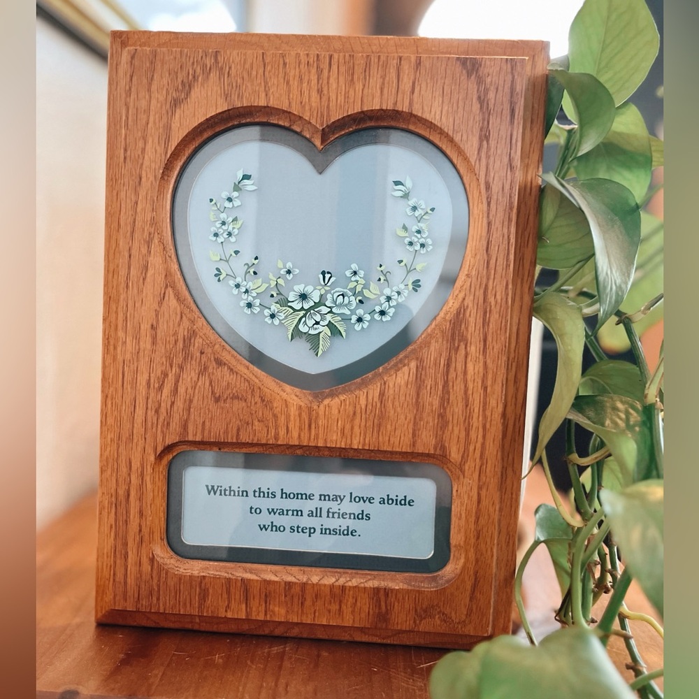 Vintage Glass Frame